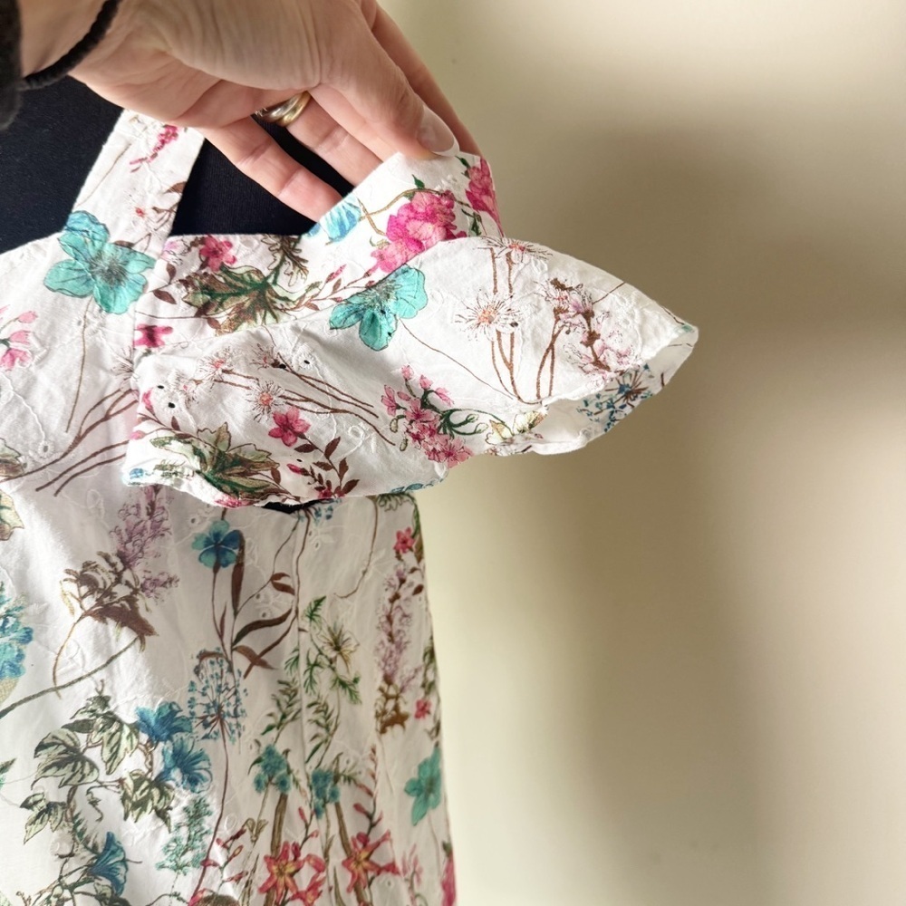 Sanctuary Floral off shoulder top S - Picture 4 of 13